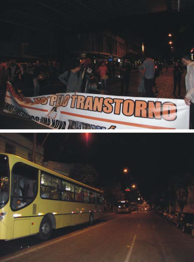 transito interrompido